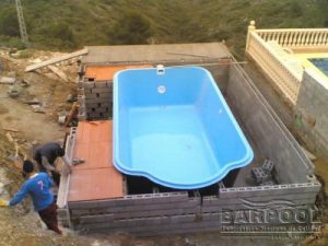 Piscina prefabricada Alma. instalacion