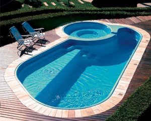 piscinas de fibras
